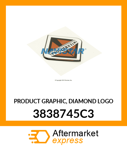 PRODUCT GRAPHIC, DIAMOND LOGO 3838745C3