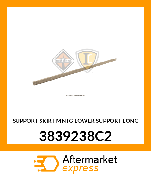 SUPPORT SKIRT MNTG LOWER SUPPORT LONG 3839238C2