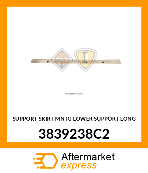 SUPPORT SKIRT MNTG LOWER SUPPORT LONG 3839238C2