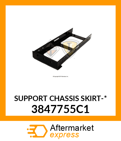 SUPPORT CHASSIS SKIRT-* 3847755C1