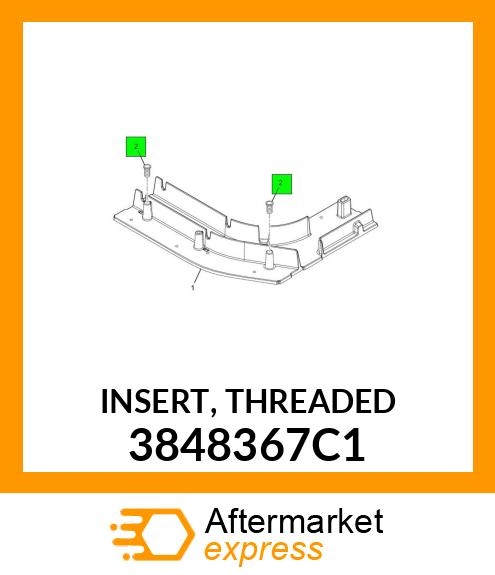 INSERT, THREADED 3848367C1