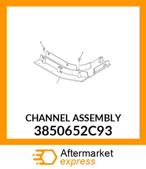 CHANNEL ASSEMBLY 3850652C93
