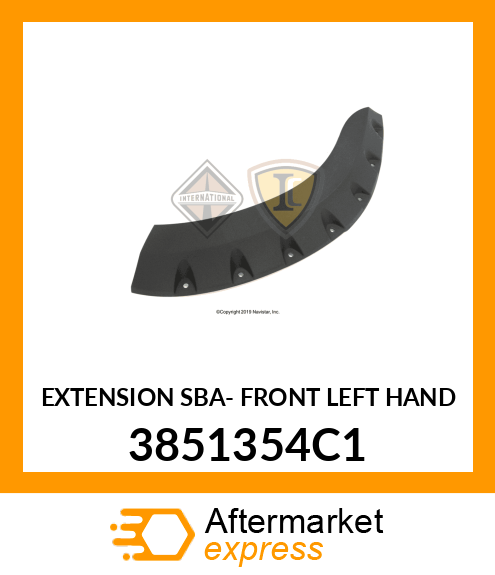 EXTENSION SBA- FRONT LEFT HAND 3851354C1