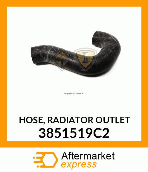 HOSE, RADIATOR OUTLET 3851519C2