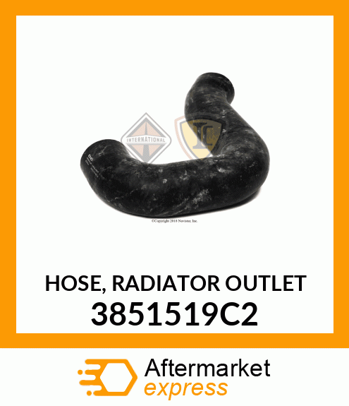 HOSE, RADIATOR OUTLET 3851519C2