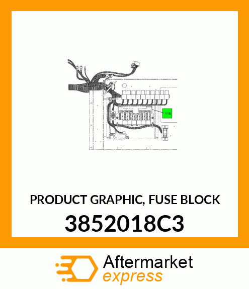 PRODUCT GRAPHIC, FUSE BLOCK 3852018C3