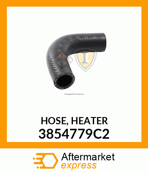 HOSE, HEATER 3854779C2