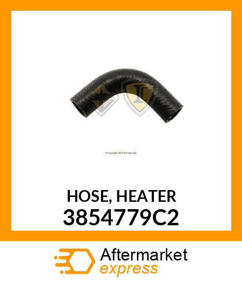 HOSE, HEATER 3854779C2