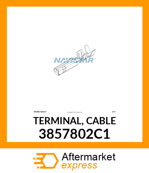 TERMINAL, CABLE 3857802C1