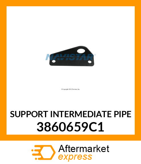 SUPPORT INTERMEDIATE PIPE 3860659C1