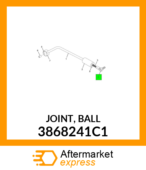 JOINT, BALL 3868241C1