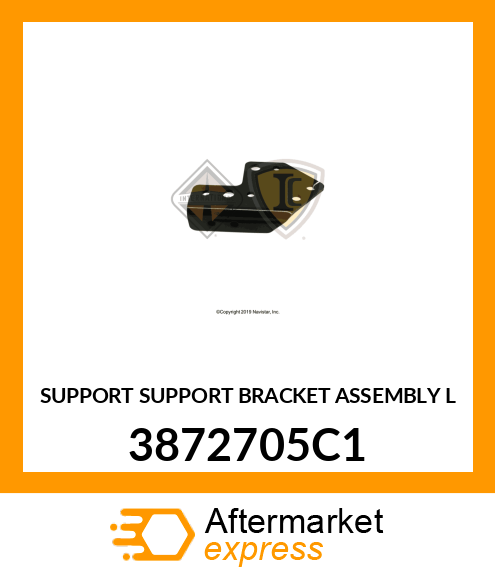 SUPPORT SUPPORT BRACKET ASSEMBLY L 3872705C1