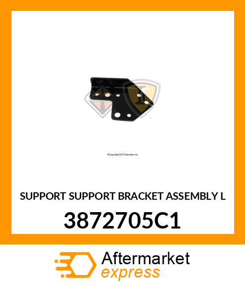 SUPPORT SUPPORT BRACKET ASSEMBLY L 3872705C1