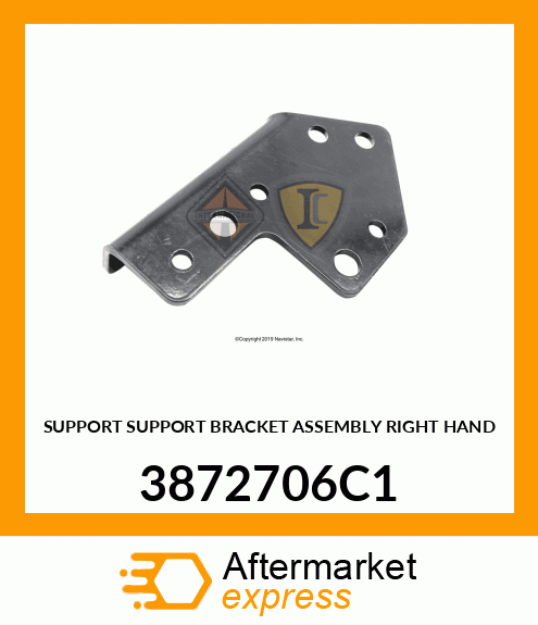 SUPPORT SUPPORT BRACKET ASSEMBLY RIGHT HAND 3872706C1