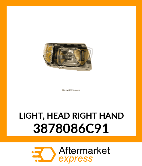 LIGHT, HEAD RIGHT HAND 3878086C91