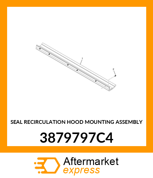 SEAL RECIRCULATION HOOD MOUNTING ASSEMBLY 3879797C4