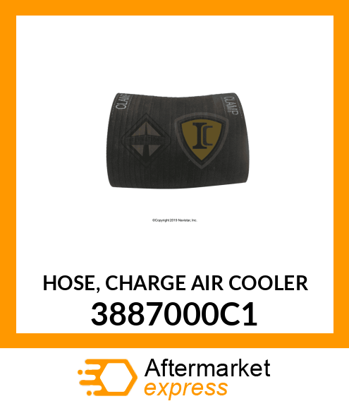 HOSE, CHARGE AIR COOLER 3887000C1