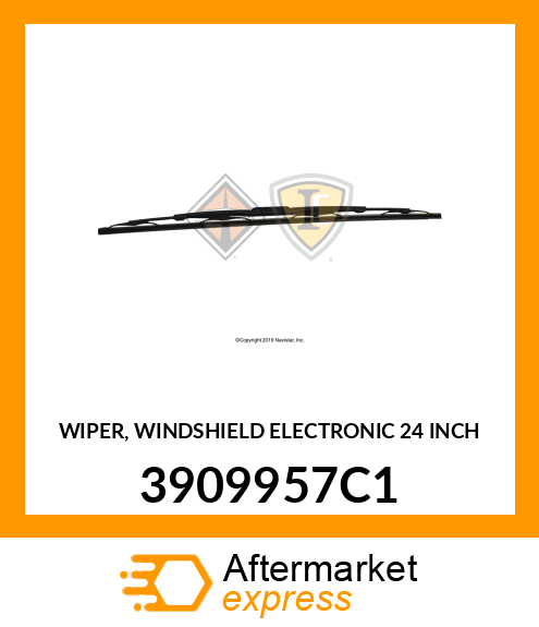 WIPER, WINDSHIELD ELECTRONIC 24 INCH 3909957C1