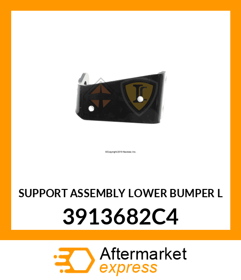 SUPPORT ASSEMBLY LOWER BUMPER L 3913682C4