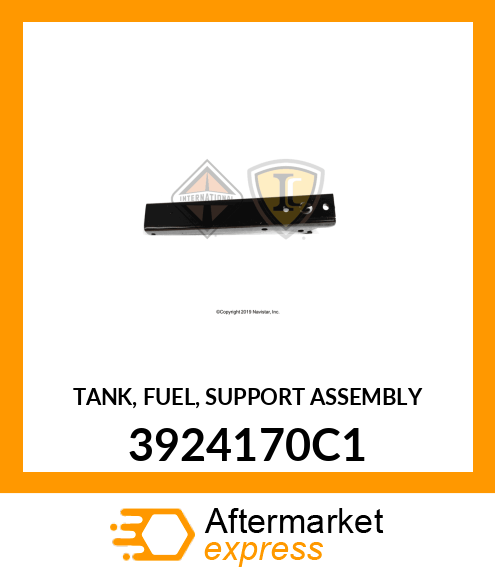 TANK, FUEL, SUPPORT ASSEMBLY 3924170C1