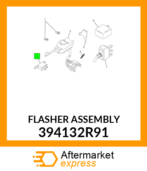 FLASHER ASSEMBLY 394132R91