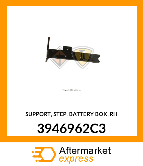 SUPPORT, STEP, BATTERY BOX ,RH 3946962C3