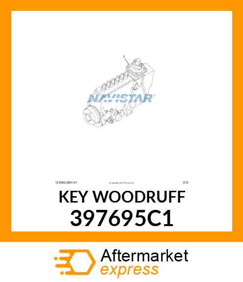 KEY WOODRUFF 397695C1