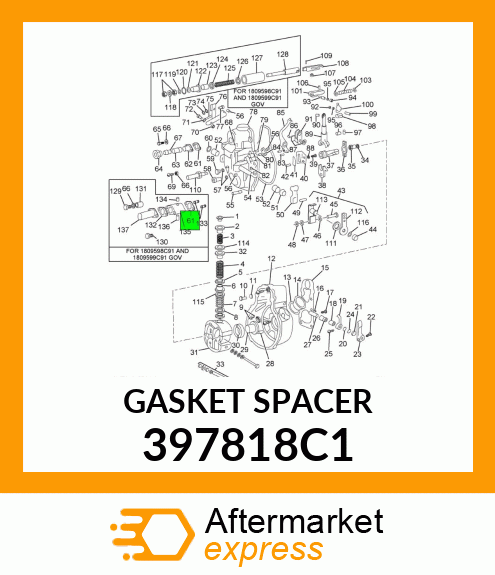 GASKET SPACER 397818C1