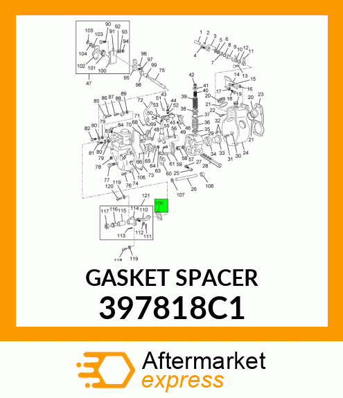 GASKET SPACER 397818C1