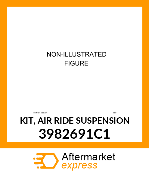 KIT, AIR RIDE SUSPENSION 3982691C1