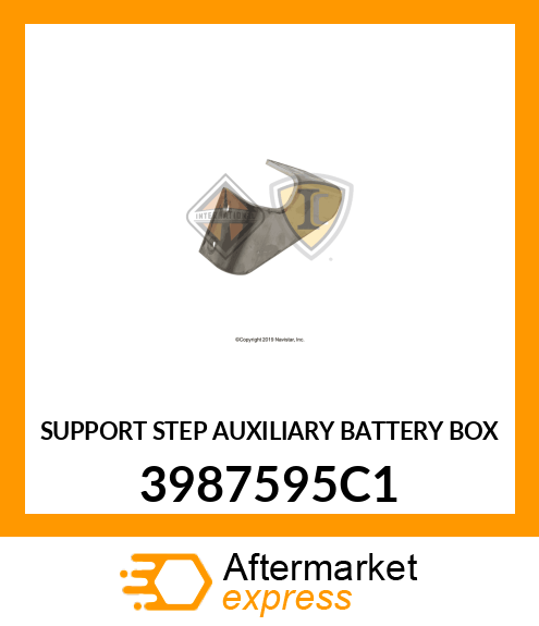 SUPPORT STEP AUXILIARY BATTERY BOX 3987595C1