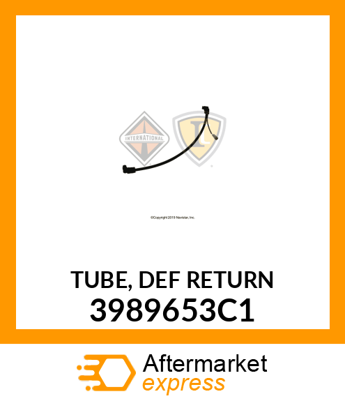 TUBE, DEF RETURN 3989653C1