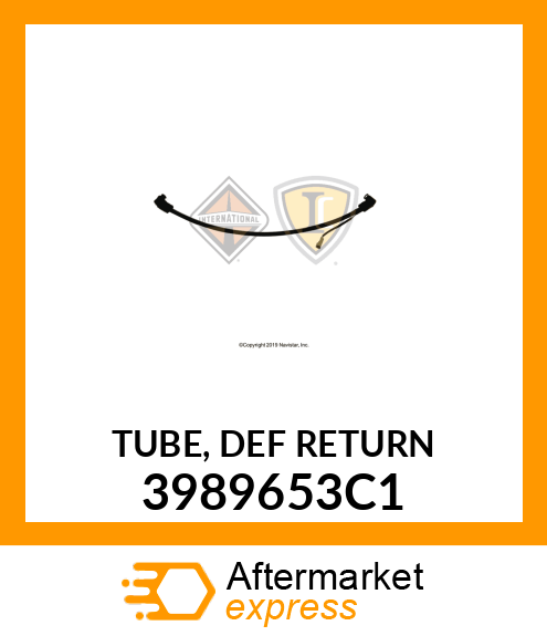 TUBE, DEF RETURN 3989653C1