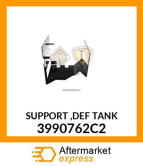 SUPPORT ,DEF TANK 3990762C2