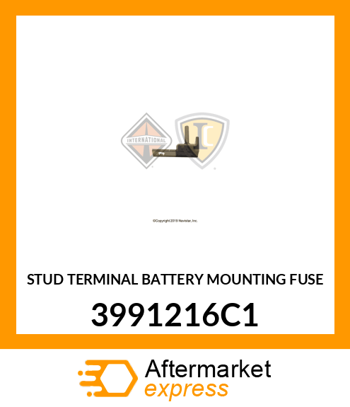 STUD TERMINAL BATTERY MOUNTING FUSE 3991216C1