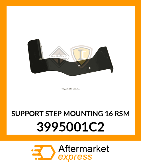 SUPPORT STEP MOUNTING 16 RSM 3995001C2