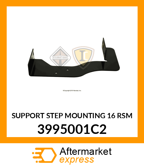 SUPPORT STEP MOUNTING 16 RSM 3995001C2