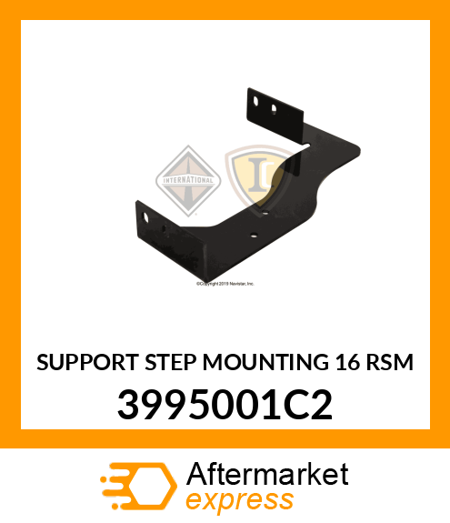 SUPPORT STEP MOUNTING 16 RSM 3995001C2