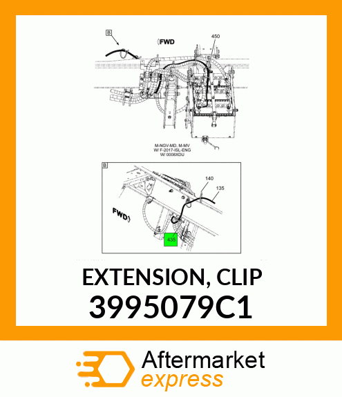 EXTENSION, CLIP 3995079C1