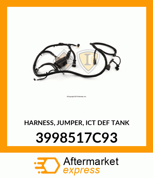 HARNESS, JUMPER, ICT DEF TANK 3998517C93