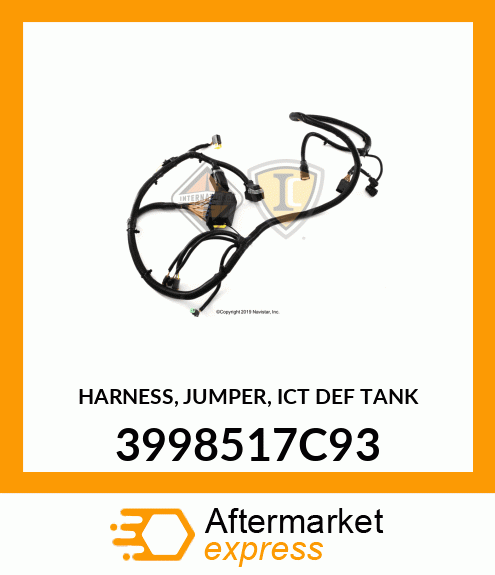 HARNESS, JUMPER, ICT DEF TANK 3998517C93