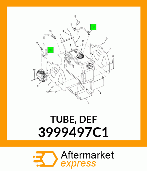 TUBE, DEF 3999497C1