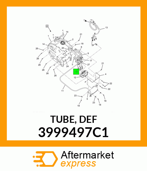 TUBE, DEF 3999497C1