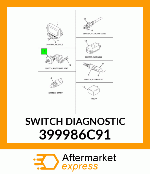 SWITCH DIAGNOSTIC 399986C91