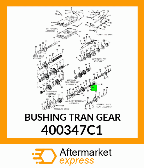 BUSHING TRAN GEAR 400347C1