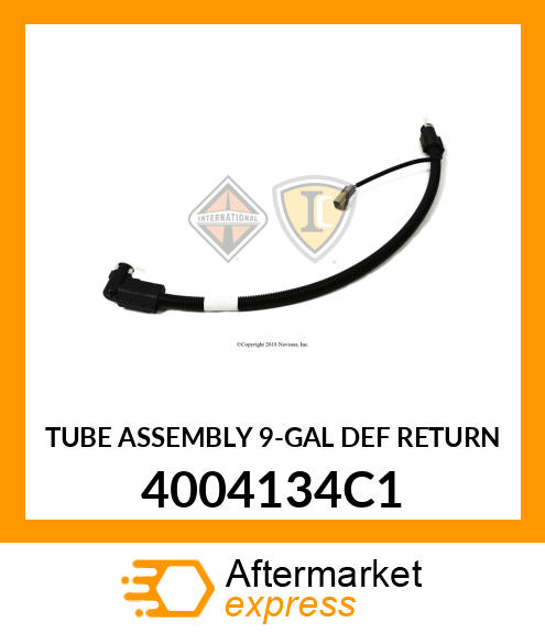 TUBE ASSEMBLY 9-GAL DEF RETURN 4004134C1