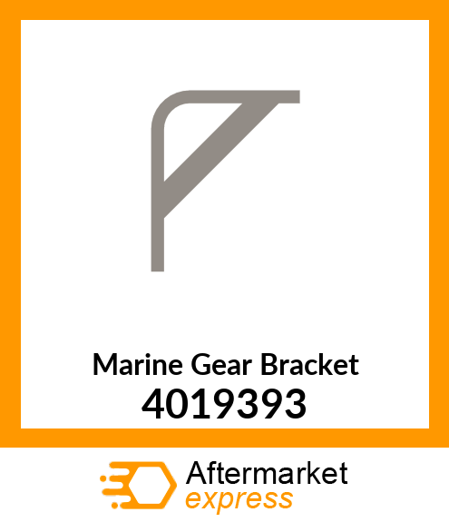 Marine Gear Bracket 4019393