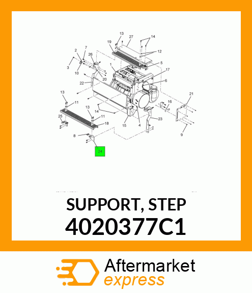 SUPPORT, STEP 4020377C1