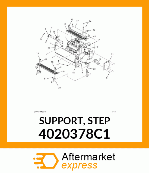 SUPPORT, STEP 4020378C1