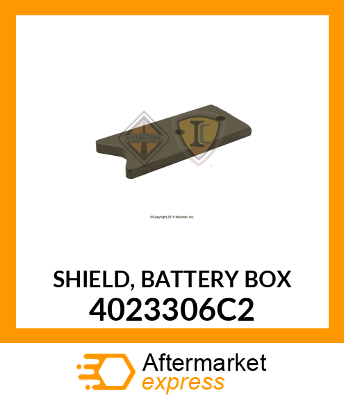 SHIELD, BATTERY BOX 4023306C2